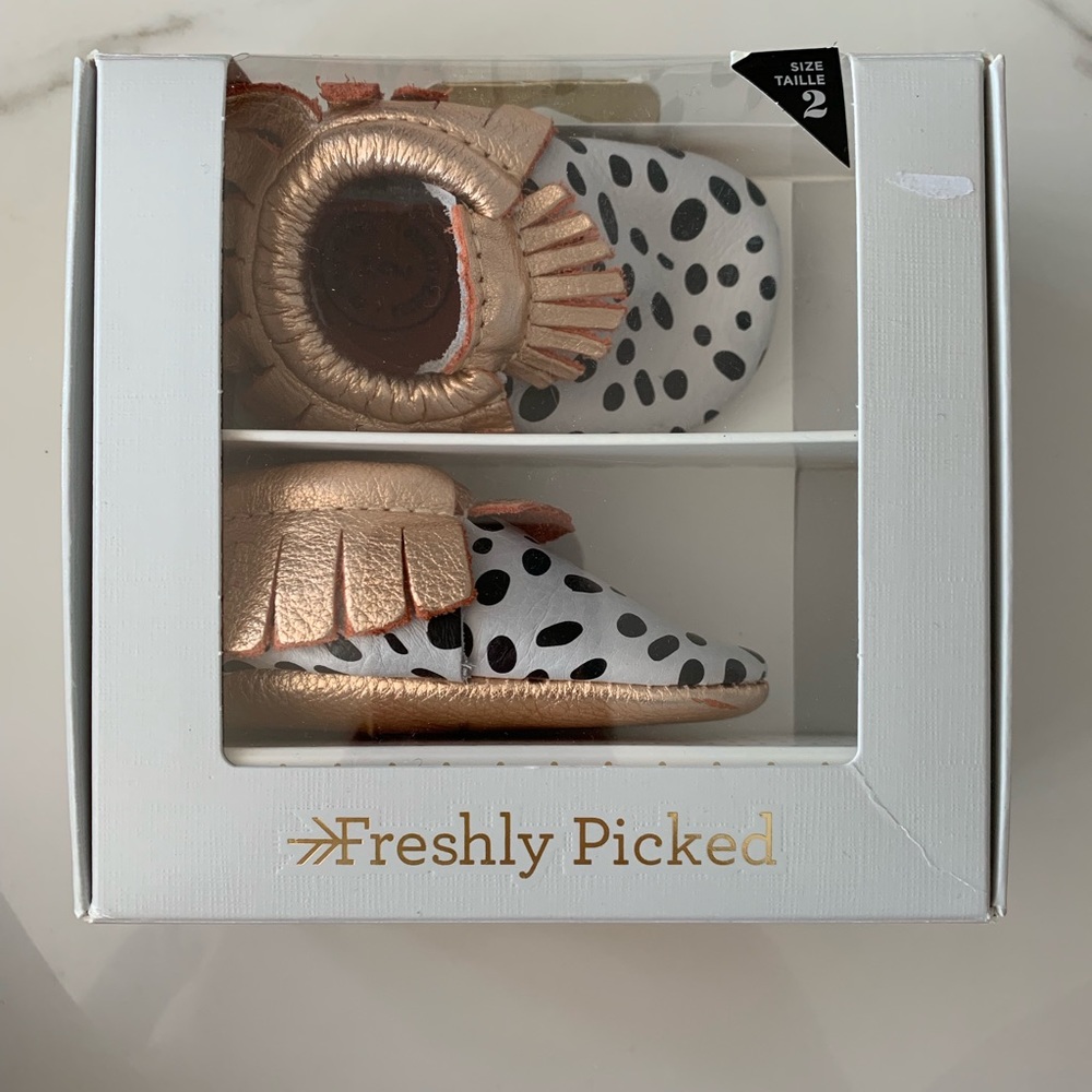 Freshly picked Baby moccasins